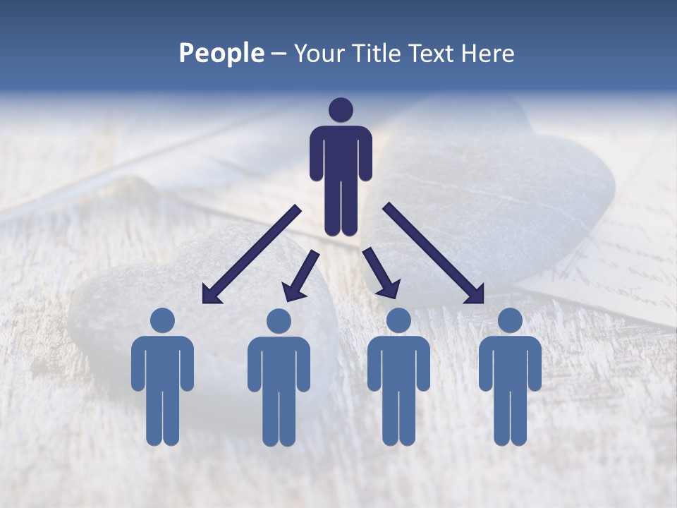 Postcard Symbol Stone PowerPoint Template