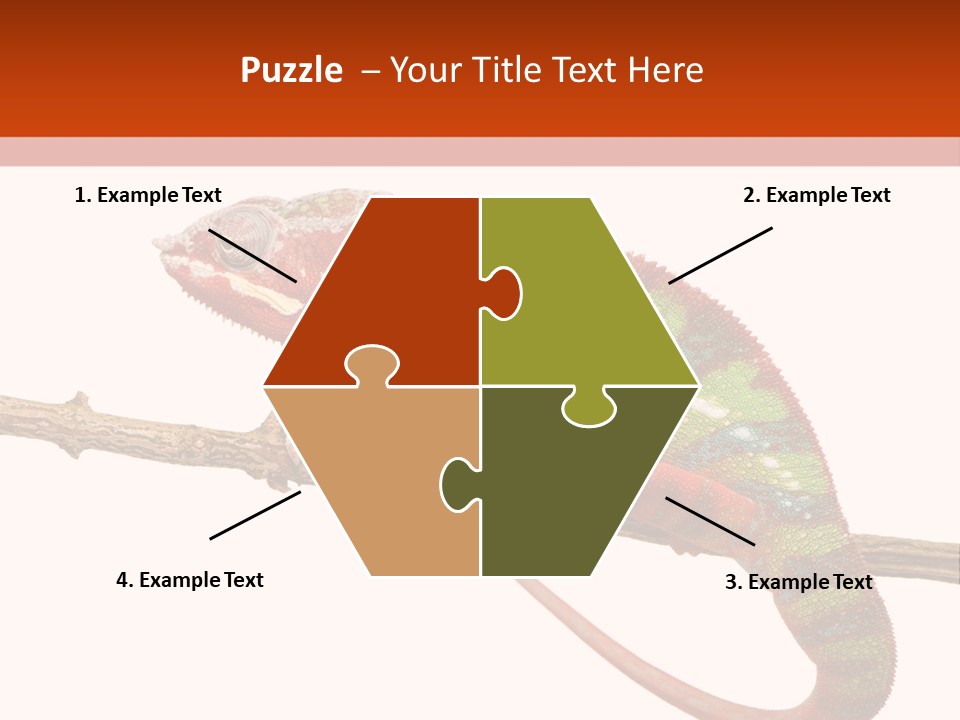 Dragoon Animal Camuelueontidues PowerPoint Template