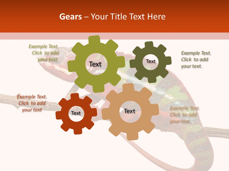 Dragoon Animal Camuelueontidues PowerPoint Template