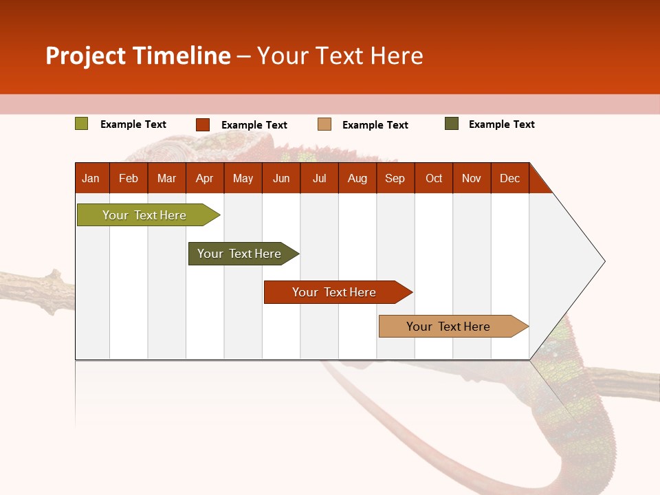 Dragoon Animal Camuelueontidues PowerPoint Template