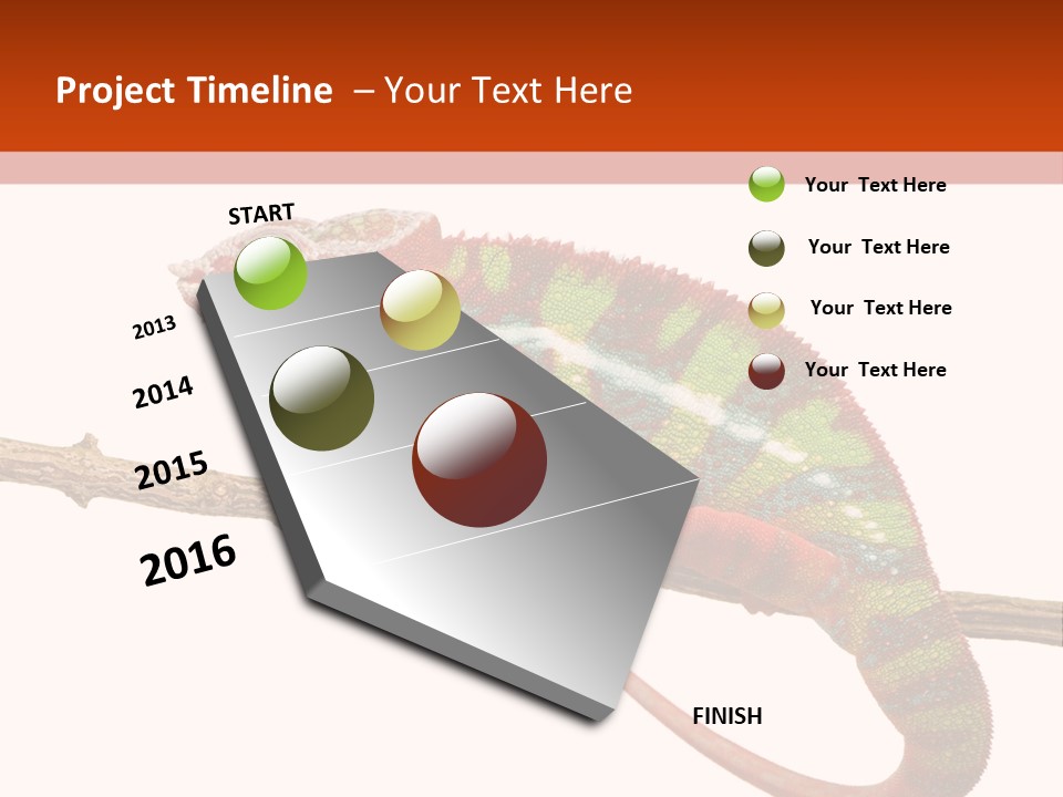 Dragoon Animal Camuelueontidues PowerPoint Template