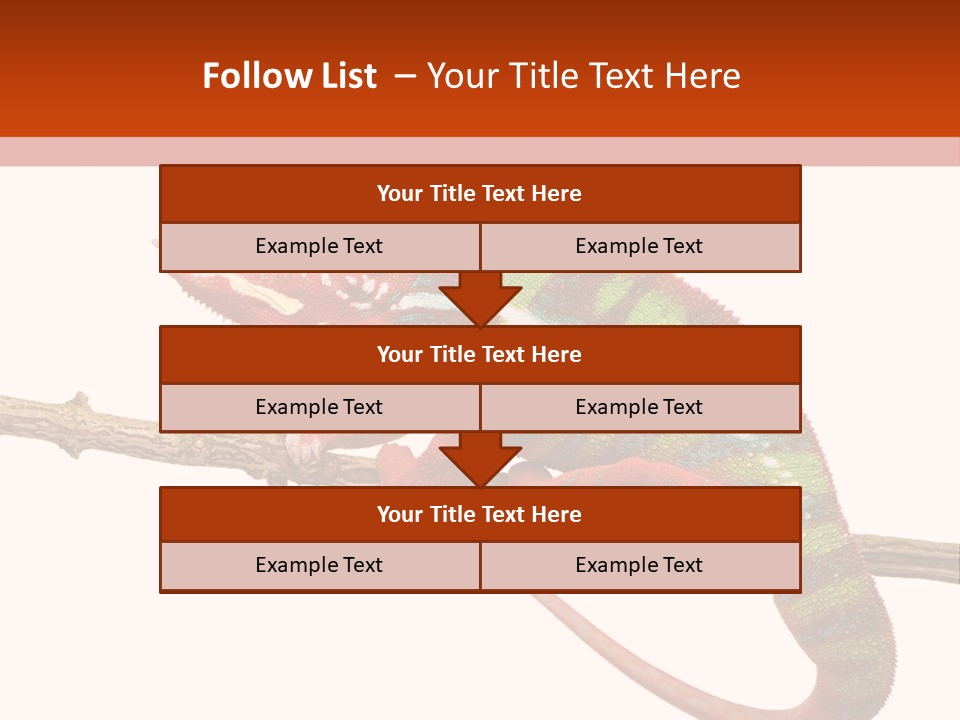 Dragoon Animal Camuelueontidues PowerPoint Template