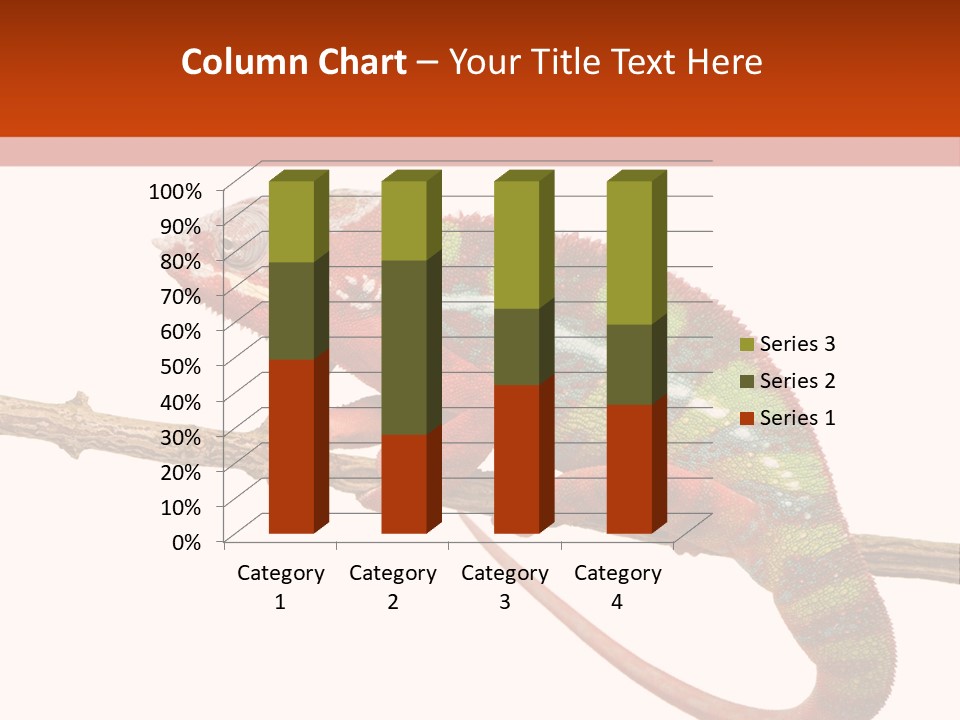 Dragoon Animal Camuelueontidues PowerPoint Template