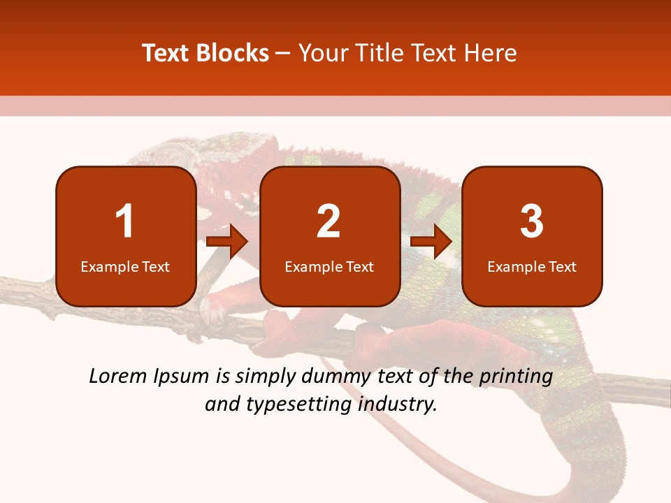 Dragoon Animal Camuelueontidues PowerPoint Template