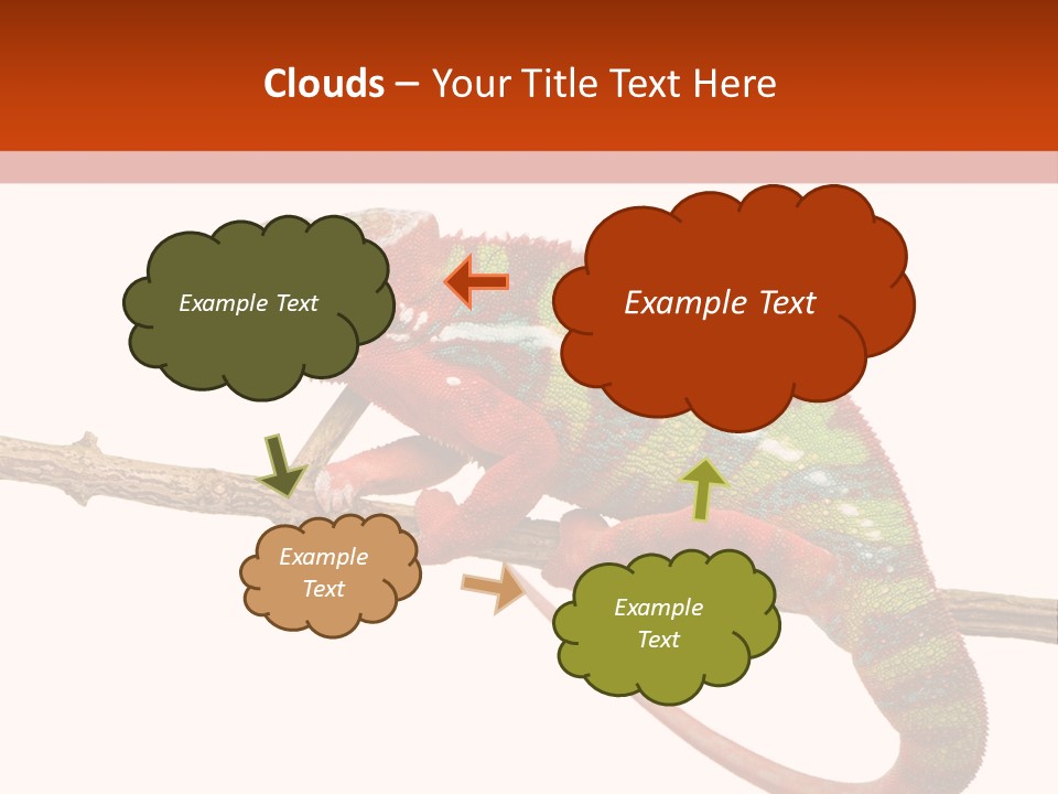 Dragoon Animal Camuelueontidues PowerPoint Template