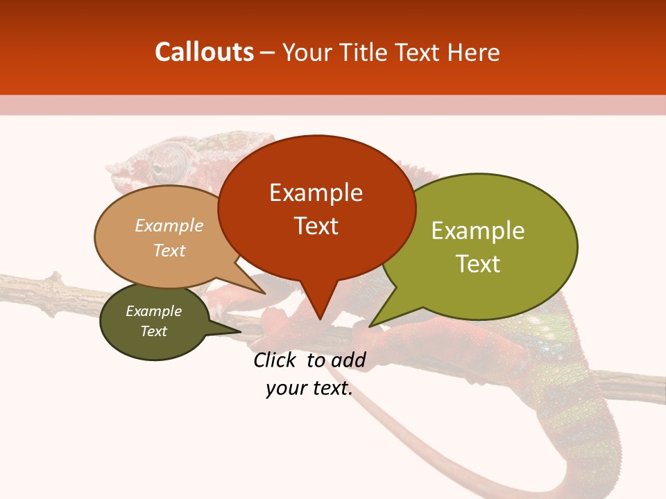 Dragoon Animal Camuelueontidues PowerPoint Template