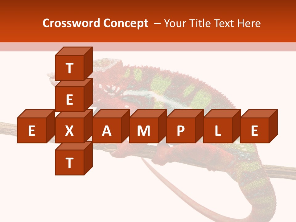 Dragoon Animal Camuelueontidues PowerPoint Template