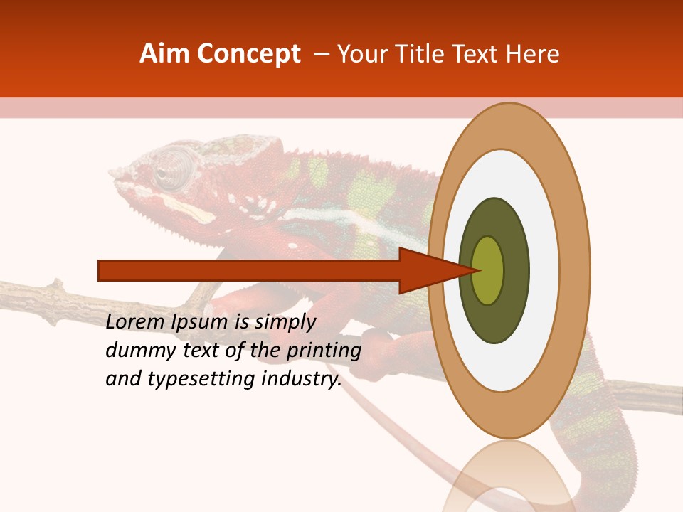 Dragoon Animal Camuelueontidues PowerPoint Template