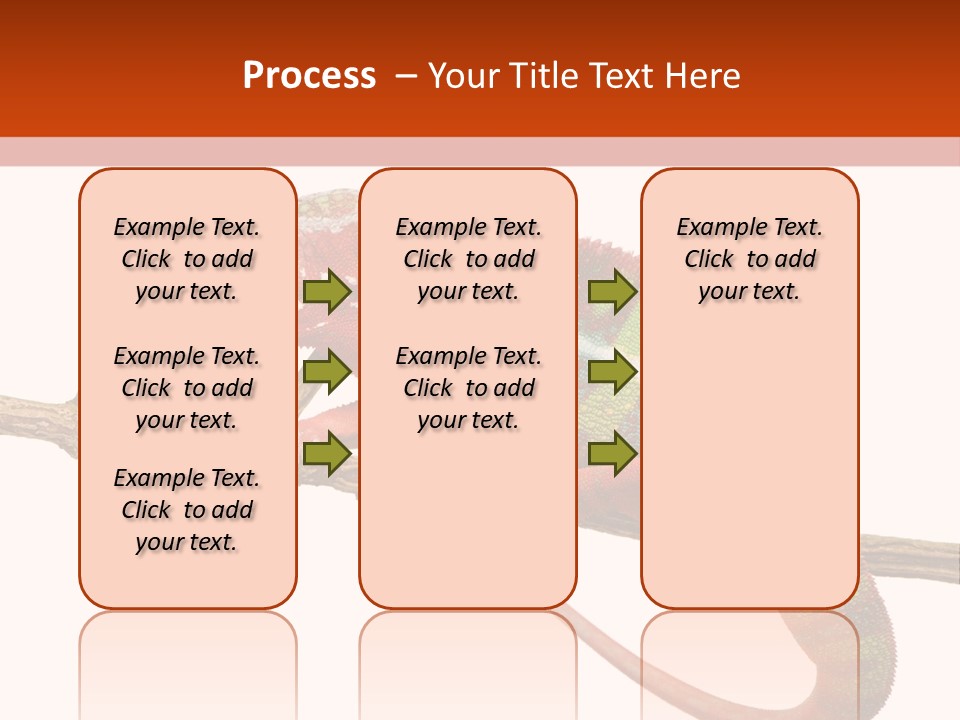 Dragoon Animal Camuelueontidues PowerPoint Template