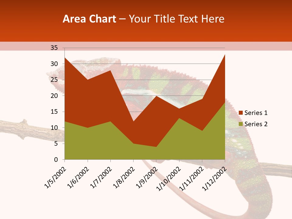 Dragoon Animal Camuelueontidues PowerPoint Template