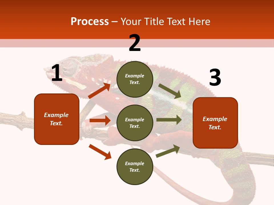 Dragoon Animal Camuelueontidues PowerPoint Template