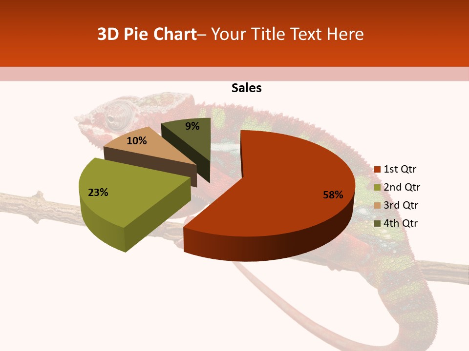 Dragoon Animal Camuelueontidues PowerPoint Template