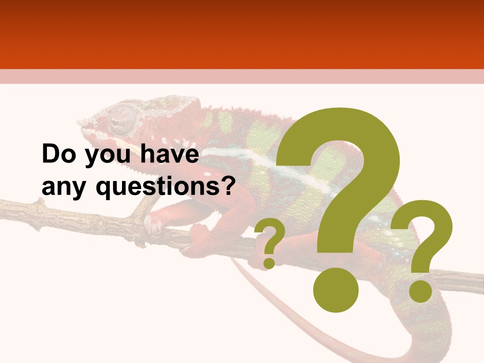 Dragoon Animal Camuelueontidues PowerPoint Template