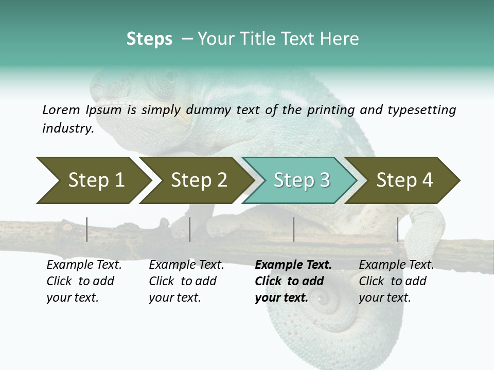 Color Colored Animal PowerPoint Template