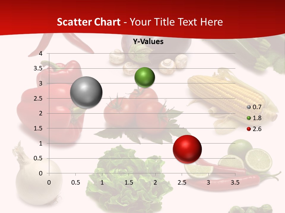 Garlic Path Lettuce PowerPoint Template
