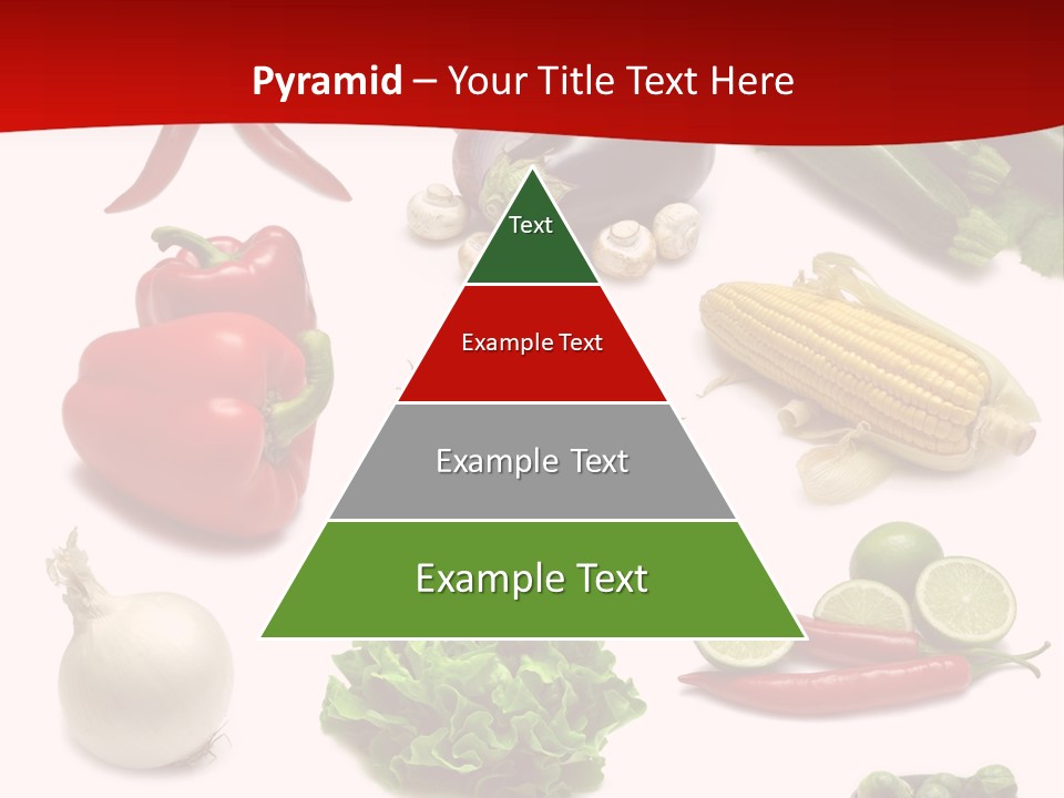 Garlic Path Lettuce PowerPoint Template