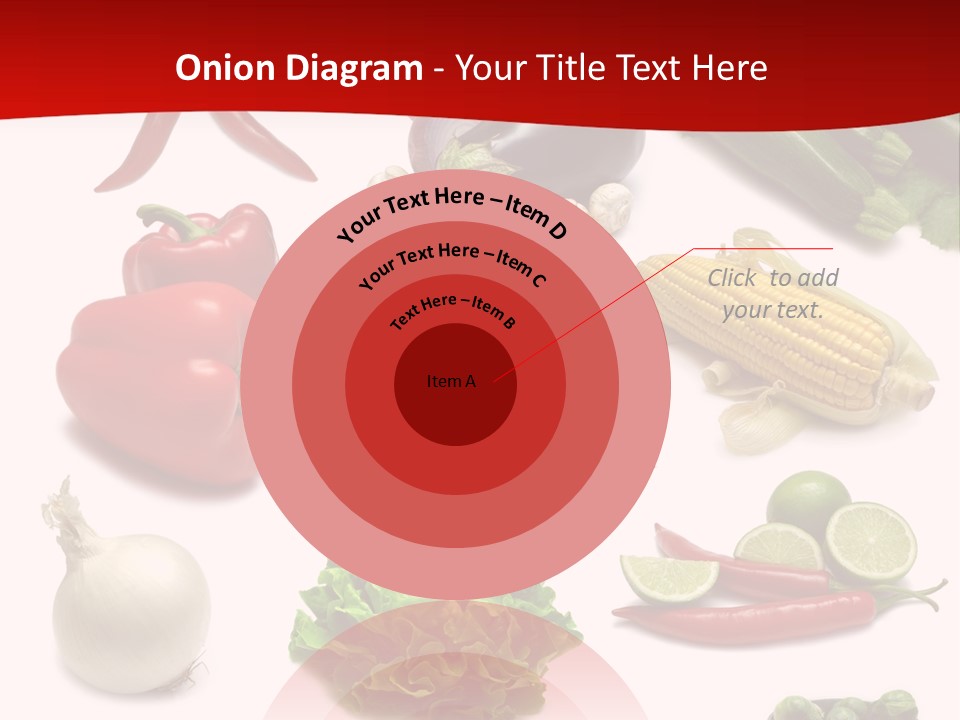 Garlic Path Lettuce PowerPoint Template