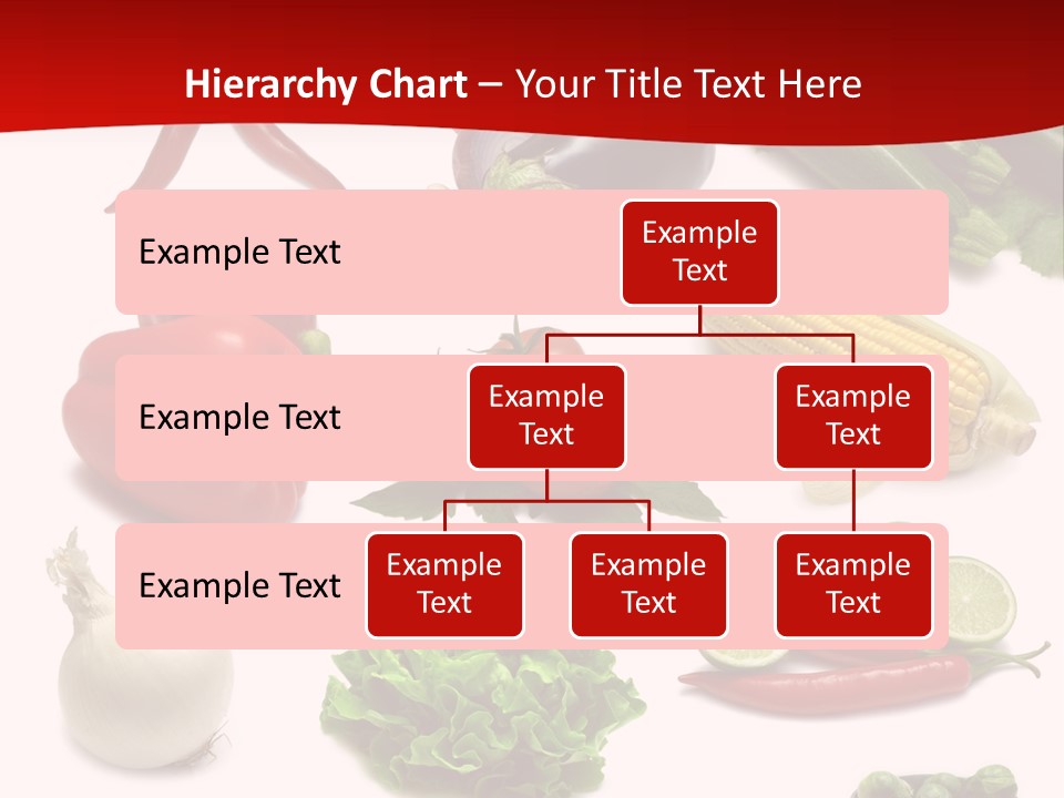 Garlic Path Lettuce PowerPoint Template