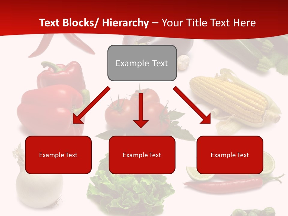 Garlic Path Lettuce PowerPoint Template