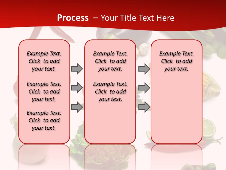 Garlic Path Lettuce PowerPoint Template