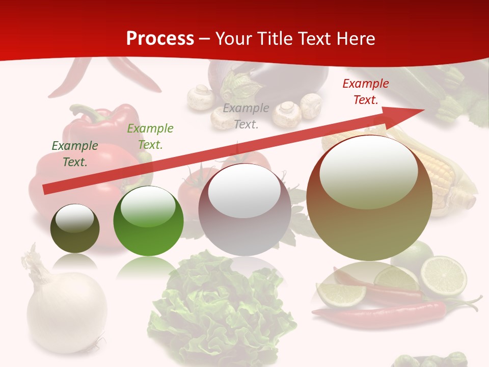 Garlic Path Lettuce PowerPoint Template