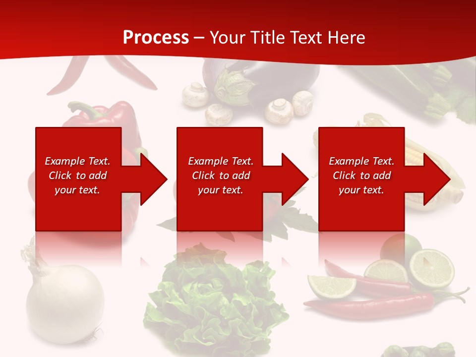 Garlic Path Lettuce PowerPoint Template