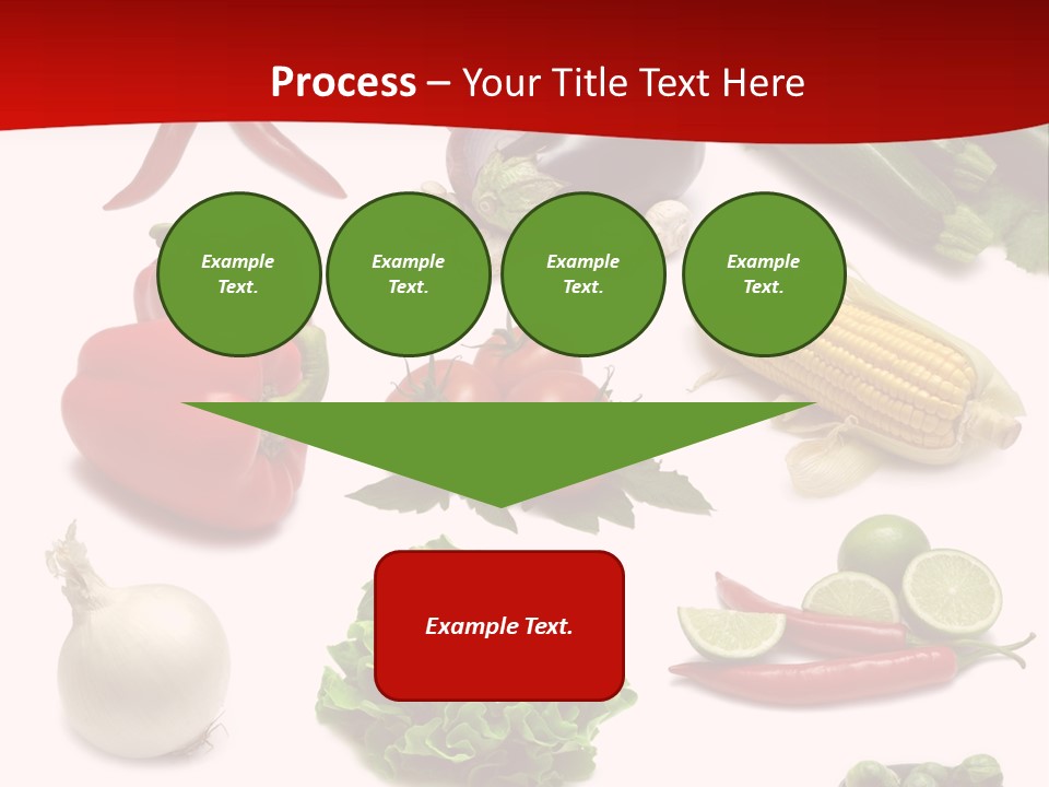 Garlic Path Lettuce PowerPoint Template