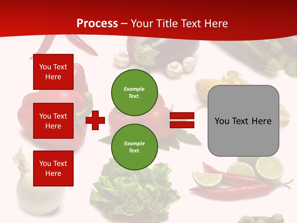 Garlic Path Lettuce PowerPoint Template
