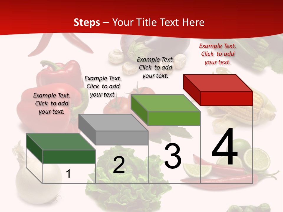 Garlic Path Lettuce PowerPoint Template