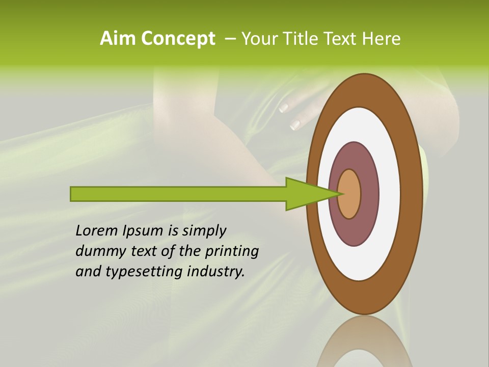 Pregnant Mother White PowerPoint Template