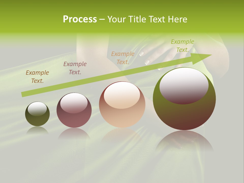 Pregnant Mother White PowerPoint Template