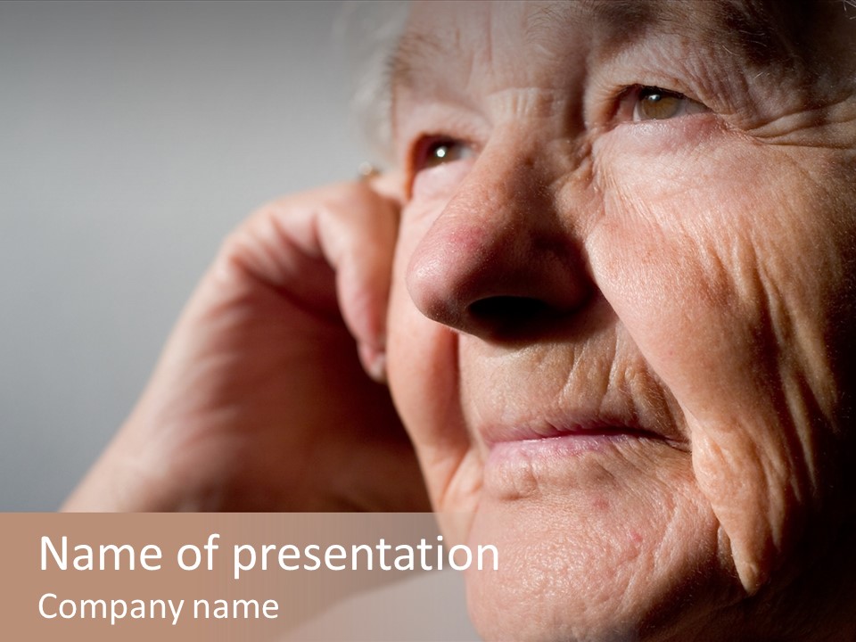 Retiring Horizontal Pension PowerPoint Template