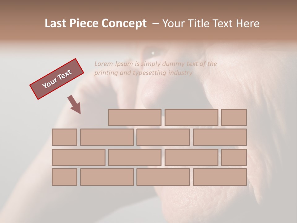 Retiring Horizontal Pension PowerPoint Template