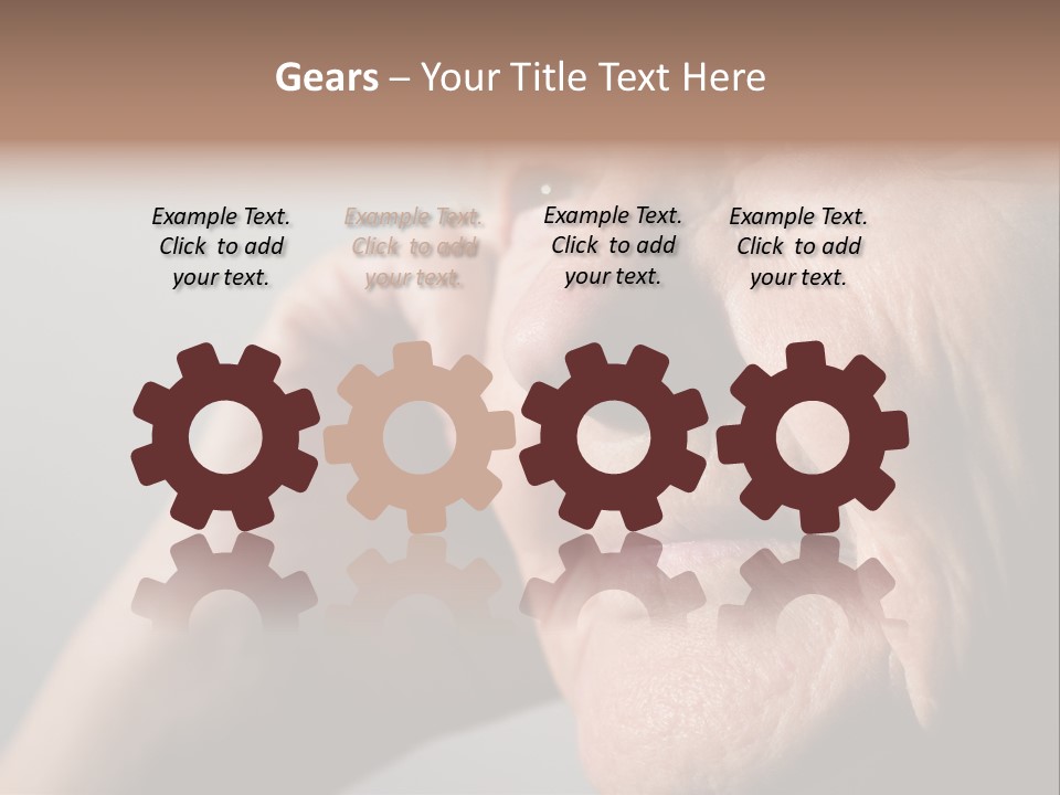 Retiring Horizontal Pension PowerPoint Template