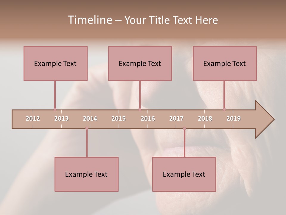 Retiring Horizontal Pension PowerPoint Template