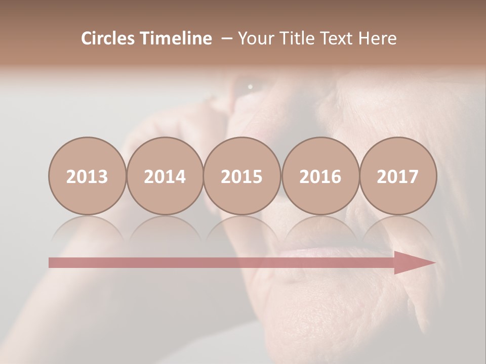 Retiring Horizontal Pension PowerPoint Template