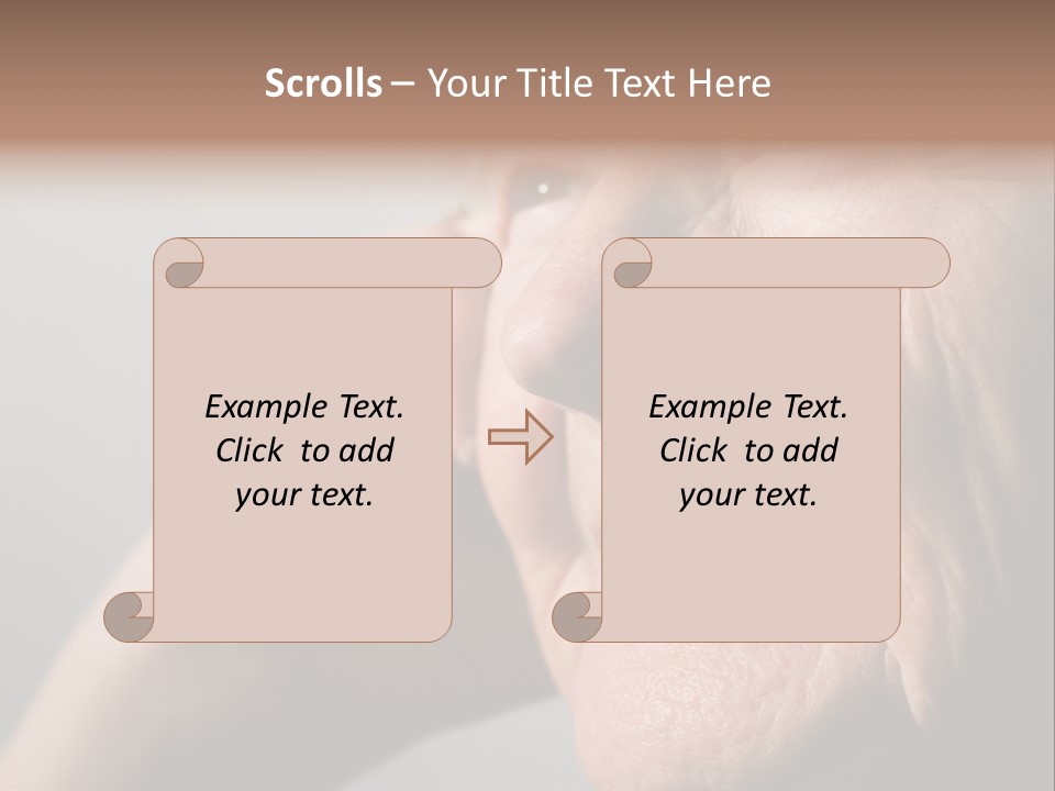Retiring Horizontal Pension PowerPoint Template