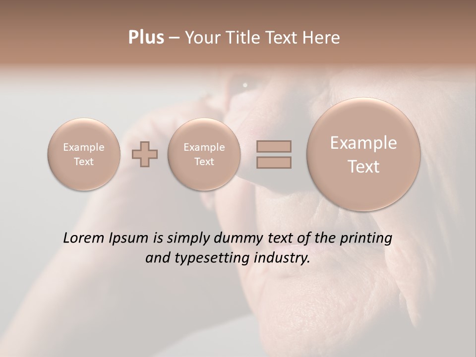 Retiring Horizontal Pension PowerPoint Template