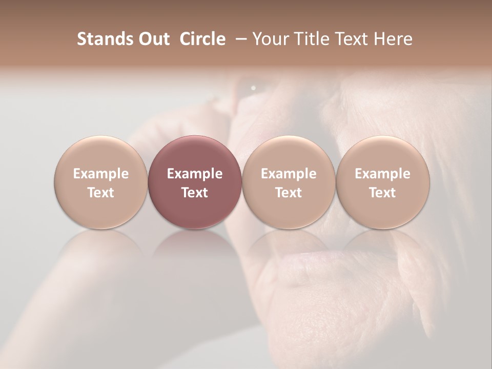 Retiring Horizontal Pension PowerPoint Template