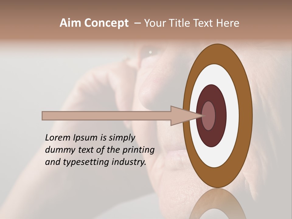 Retiring Horizontal Pension PowerPoint Template