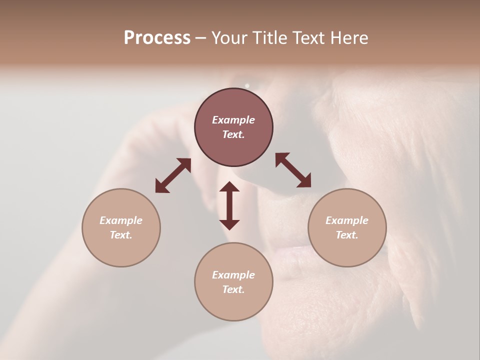 Retiring Horizontal Pension PowerPoint Template