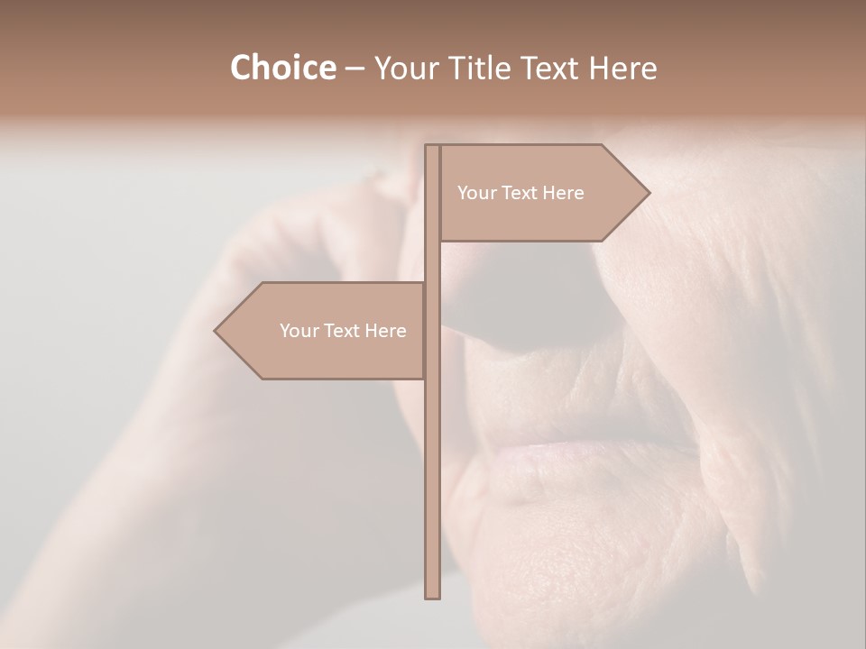 Retiring Horizontal Pension PowerPoint Template
