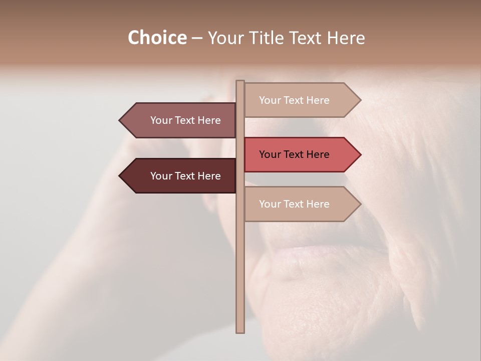 Retiring Horizontal Pension PowerPoint Template