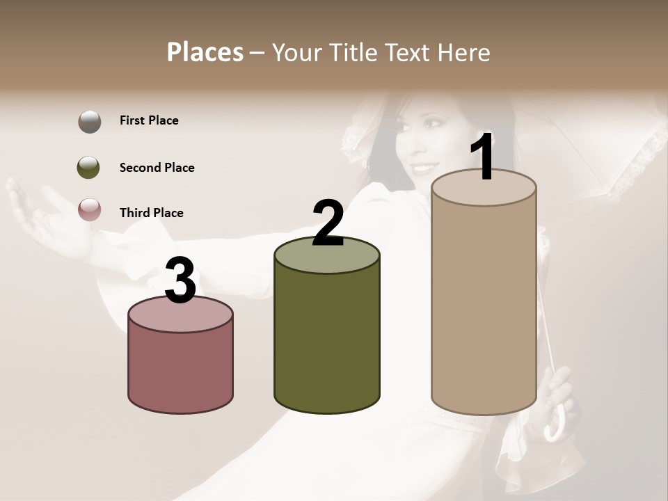 Wedding Bride Beauty PowerPoint Template