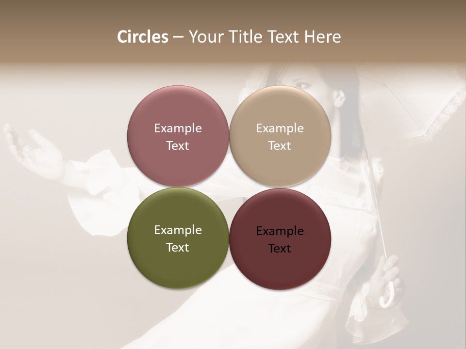 Wedding Bride Beauty PowerPoint Template