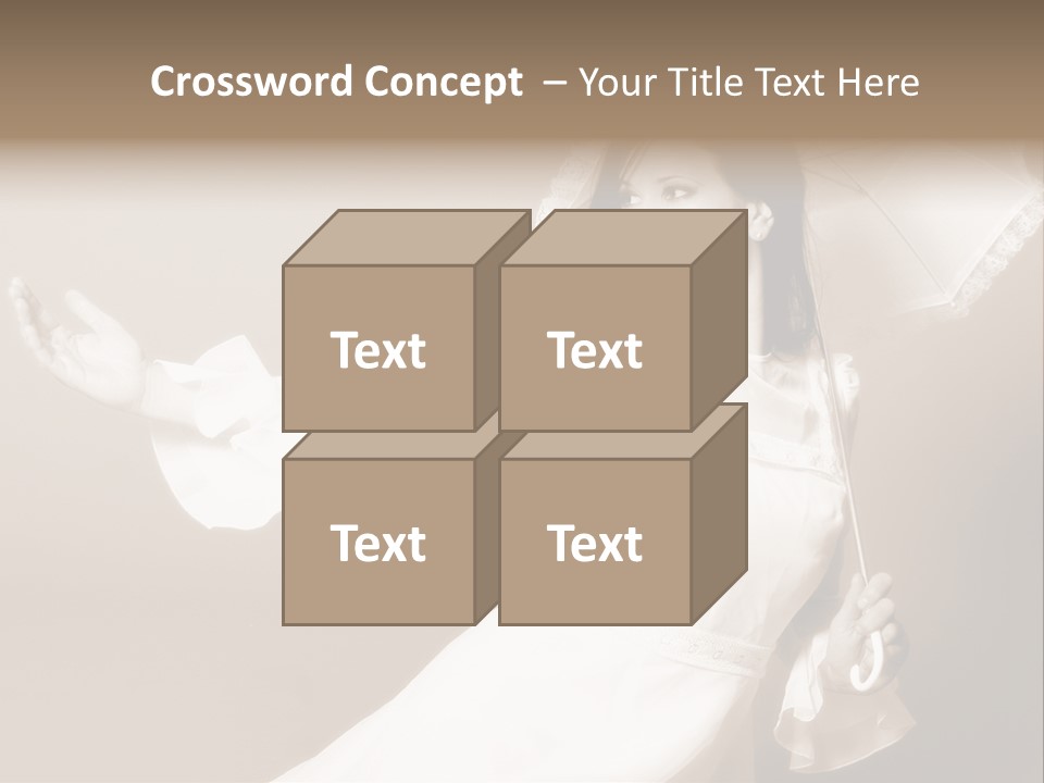 Wedding Bride Beauty PowerPoint Template