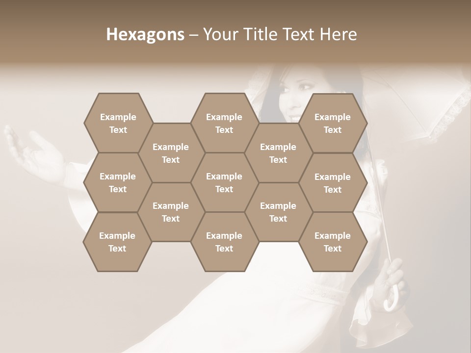 Wedding Bride Beauty PowerPoint Template