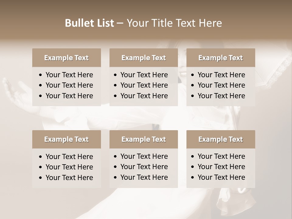 Wedding Bride Beauty PowerPoint Template