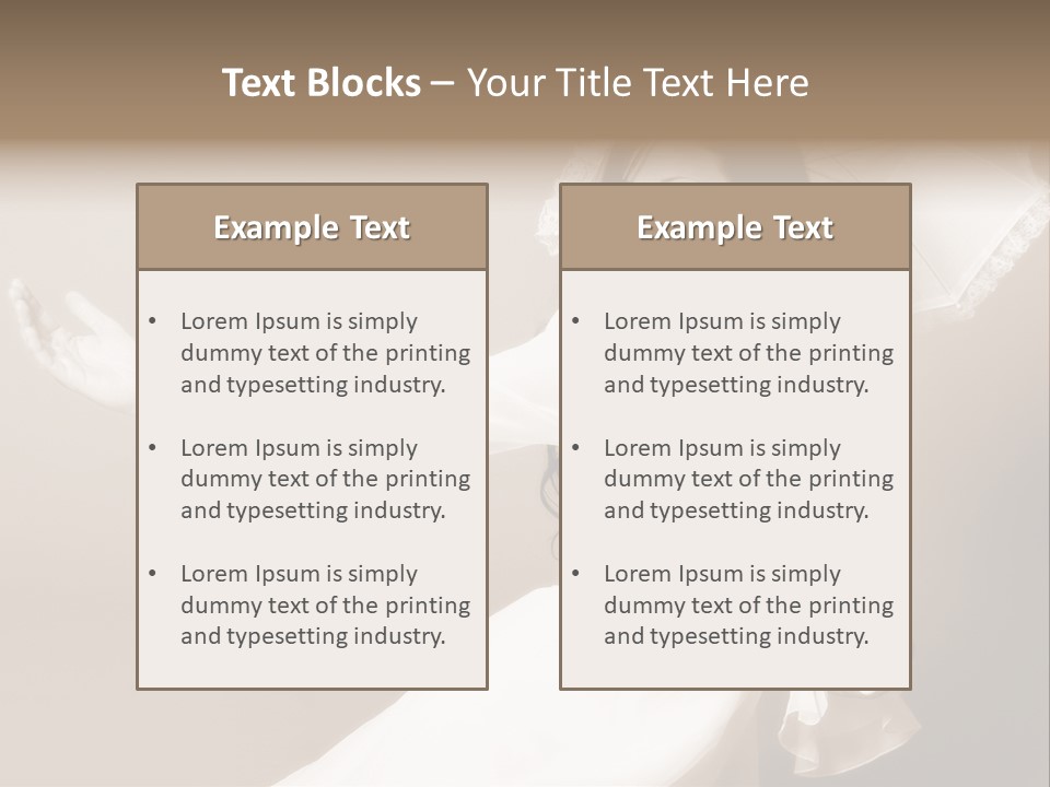 Wedding Bride Beauty PowerPoint Template