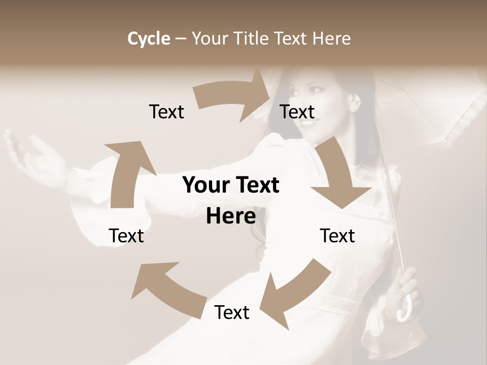 Wedding Bride Beauty PowerPoint Template